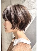 多毛でもまとまるショートボブ×収まるトリートメント