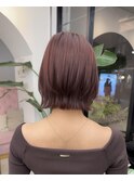 ココアベージュ/オリーブグレー/小顔