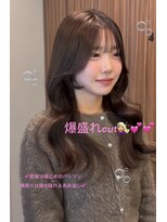 ボタン 熊本(VOTAN)&nbsp;水光カラー/レイヤーカット/髪質改善/中明度/韓国ヨシンモリ