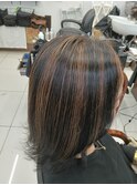 白髪ぼかしハイライト(毛髪強化剤入)