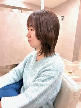 キラーナセンダイ(KiRANA SENDAI) ブラウンベージュ×外ハネミディアム