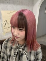 マーシー(MAAAAAC) PINK×BROWN 【colorist LEON】