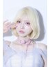 カット+ハイブリーチ(ブリーチ2回)+カラー+2ステップTR¥24200 原宿/原宿