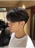 毛流れニュアンスパーマ