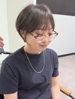 フィルム(FILM)&nbsp;【FILM村田】女性らしい大人マッシュショートボブ×グレージュ