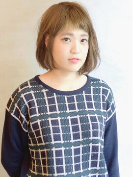 ザジヘアー(ZAZIE hair) 【ハイライト】シースルーバングボブ