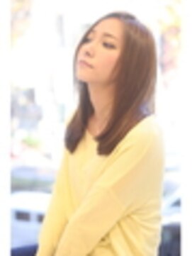 美容室 パルス 静岡鷹匠店(PALS) サラサラストレートヘア♪自然な内巻きが魅力的♪