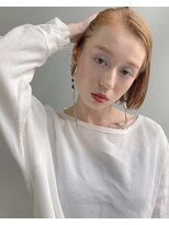 クラン(clan)&nbsp;【clan】切りっぱなしアッシュカラーフェザーロング