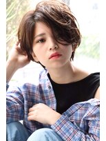 リップス デリコ(LIPS derico)&nbsp;《LIPSderico》夏ショート×ダメージレスパーマ