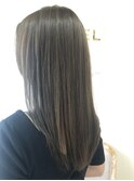 大人向けハイライトグレイッシュ
