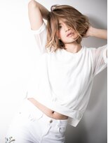 カバーヘア ブリス 北浦和(COVER HAIR bliss)&nbsp;bliss北浦和*アシンメトリー個性的インナーカラー前下がりボブw!