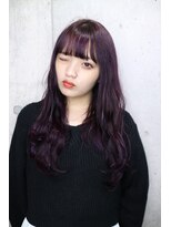 サロンドミルク 原宿(salon de MiLK)&nbsp;【salon de MiLK 原宿】ラベンダーonアクセントバイオレット