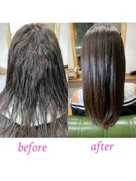 シュクルヘアー(Sucre Hair) ナチュラル縮毛矯正