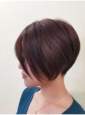 クール系◆大人女性のショートスタイル サイド