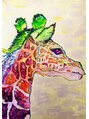 ル サロン リーカ 高見ノ里駅前本店(Le’Salon RYiCA) 絵を描くのが趣味です!実はお店に飾ってあります。