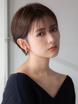 サーカス バイ ビュートリアム 青山(CIRCUS by BEAUTRIUM) マッシュショート 大人可愛いショートヘア 艶カラー 30代40代