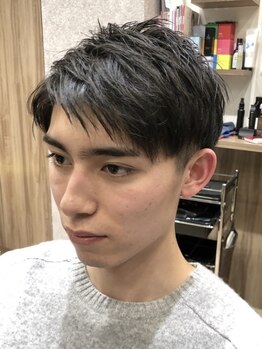 ヘアーアンドメイク シルバ(Hair&Make SILVA)の写真/【上杉/北四番丁】学生～ビジネスマンまで、幅広い世代のお洒落メンズから好評！ON/OFFどちらもキマる♪