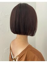 カウチ 板橋本町店(kauti)&nbsp;ぱつっとボブ×深みピンク