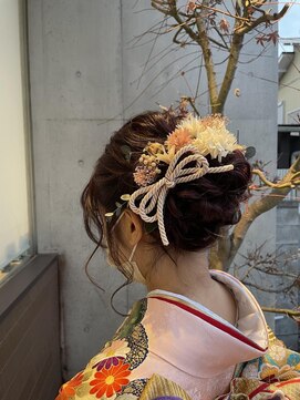 エム インターナショナル 春日部本店(EMU international) 着物に合うヘアアレンジ