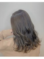 アニータバイガネイシャ(Aujua anita by ganesha) #色持ち◎#ダークオリーブカラー#髪質改善#長浜#ブリーチ