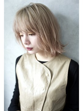 グランアージュ 錦糸町(grandage) 大人かわいい20代30代40代前下がりひし形小顔ボブウルフ錦糸町a