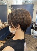 丸みの可愛い大人ショート
