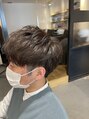 ジル(JiL)&nbsp;刈り上げショートマッシュスタイルメンズパーマお任せ下さい