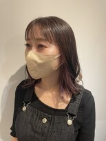 オレンジ 十三店(ORANGE)&nbsp;秋冬にも！インナーピンクパープル(^^)！