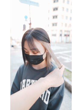 ボアップ 新居浜店(boappu) #インナーカラー #ダブルカラー #ブロンドカラー