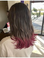 ヘアプロデュース ムース(Hair Produce MU SU) 裾カラー