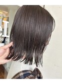 アッシュ×透明感カラー