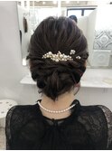 カチューシャねじりアップ