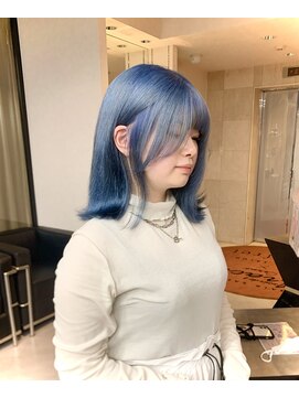 ソワンドブレスセルン 心斎橋(soin de brace cerne) アイスブルー