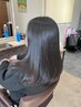 【ヘアケア付】髪質改善ネオメテオストレート＋トリートメント＋カット¥26235