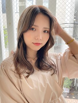 エミュ 天文館店(eMu) ミルクティー×顔周りローライト