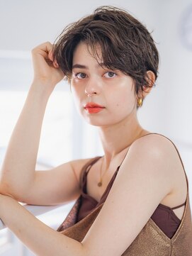 ベンジー 蔵前ii店(benji) ウェットなセンターパートでお洒落女子　2 蔵前・浅草