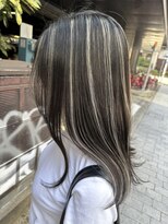 ヘアカロン(Hair CALON) ハイライトダブルカラーケアブリーチインナーカラーベージュ韓国