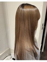エイチバイシオミエイチ 神戸三宮(H by shiomi H)&nbsp;美髪ロングヘア　ハイトーンベージュ