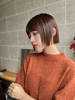 サンド 鹿児島中央(sand)&nbsp;黒髪/グレーベージュ/レイヤーロング/前髪パーマ[鹿児島駅]