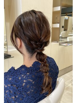 ボブインターナショナル(bob international) 編みおろし×たまねぎヘア