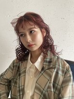 リアン(Lien)&nbsp;チェリーレッドカラー×パーマ