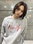 ★メンズボブウルフ メンズロング レイヤーカット ワックスなし
