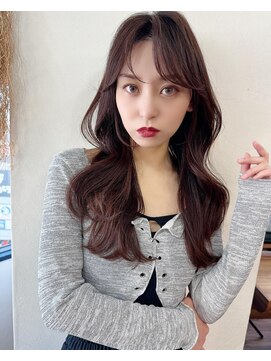 リコバイアフロート(riko by afloat) レイヤーロング/韓国/シルキーベージュ