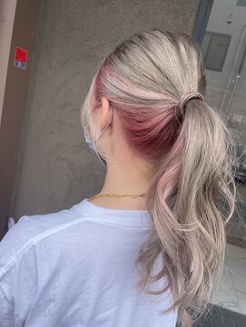 アール 多治見店(#arl) ハイトーンインナーカラー