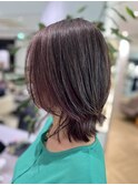 酸性カラー（ヘアマニキュア）でつくるのーだめーじな白髪ぼかし