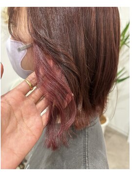 ミーテヘアー(miite hair) インナーカラー