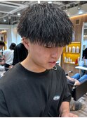 縦落ちツイストスパイラルパーマ