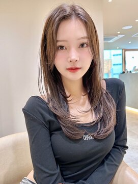 サンド 名古屋(sand) ボブ/前髪/こなれミディ/ネビージュ/小顔/黒髪/ボブルフワンレン