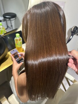 アンサー(answer) "髪質改善で叶える"  ハイトーン艶髪『銀座/個室』