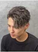 縦落ち ツイストパーマ